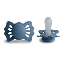 Frigg Lucky Symmetrical Silicone Pacifier  Art.10586 Portobello Pacifier (nipple) made of 100% natural rubber 0-6 months (1 pcs.)