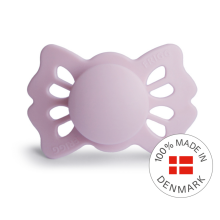 Frigg Lucky Symmetrical Silicone Pacifier  Art.10224 Silver Gray Pacifier (nipple) made of 100% natural rubber 6-18 months (1 pcs.)