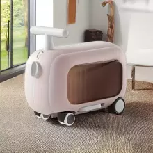 Travel Boarding Luggage Suitcase Art.260368 Green  Чемодан-сиденье на колесах 3 в 1
