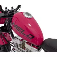 Motorcycle Chopper Warrior Art.260378 Pink Galingas 12 V vaikiškas elektrinis automobilis / elektrinis motociklas