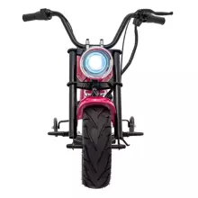 Motorcycle Chopper Warrior Art.260378 Pink Galingas 12 V vaikiškas elektrinis automobilis / elektrinis motociklas