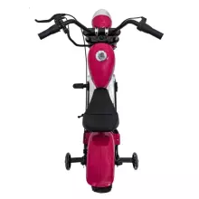 Motorcycle Chopper Warrior Art.260378 Pink Galingas 12 V vaikiškas elektrinis automobilis / elektrinis motociklas