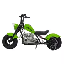 Motorcycle Chopper Warrior Art.260379 Green Galingas 12 V vaikiškas elektrinis automobilis / elektrinis motociklas