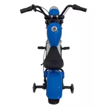 Motorcycle Chopper Warrior Art.260381 Blue Galingas 12 V vaikiškas elektrinis automobilis / elektrinis motociklas