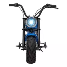 Motorcycle Chopper Warrior Art.260381 Blue Galingas 12 V vaikiškas elektrinis automobilis / elektrinis motociklas