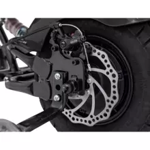 Motorcycle Chopper Warrior Art.260381 Blue Galingas 12 V vaikiškas elektrinis automobilis / elektrinis motociklas