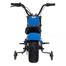 Motorcycle Chopper Warrior Art.260381 Blue Galingas 12 V vaikiškas elektrinis automobilis / elektrinis motociklas
