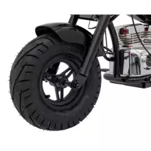 Motorcycle Chopper Warrior Art.260382 Black Galingas 12 V vaikiškas elektrinis automobilis / elektrinis motociklas