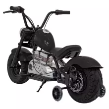 Motorcycle Chopper Warrior Art.260382 Black Galingas 12 V vaikiškas elektrinis automobilis / elektrinis motociklas