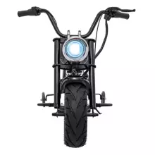Motorcycle Chopper Warrior Art.260382 Black Galingas 12 V vaikiškas elektrinis automobilis / elektrinis motociklas