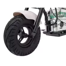 Motorcycle Chopper Warrior Art.260383 White Galingas 12 V vaikiškas elektrinis automobilis / elektrinis motociklas