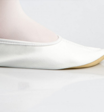 Bebe Basic Hip-Hop Gymnastics Shoes Art.SB120 Terracota Gimnastikos bateliai su odiniais padais