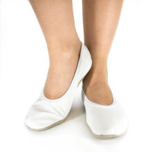 Bebe Basic Hip-Hop Gymnastics Shoes Art.SB120 Brown  Gimnastikos bateliai su odiniais padais