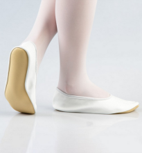 Bebe Basic Kids Hip-Hop Punsa Gymnastics Shoes Art.SB131 Eco Grey Gimnastikos bateliai su odiniais padais