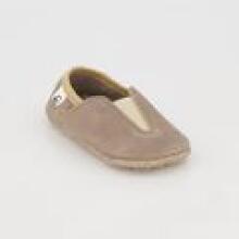 Bebe Basic Kids Hip-Hop Punsa Gymnastics Shoes Art.SB131 Eco Grey Gimnastikos bateliai su odiniais padais