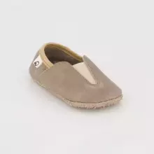 Bebe Basic Kids Hip-Hop Punsa Gymnastics Shoes Art.SB131 Eco Grey Gimnastikos bateliai su odiniais padais