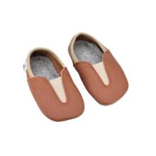 Bebe Basic Kids Hip-Hop Punsa Gymnastics Shoes Art.SB131 Eco Grey Gimnastikos bateliai su odiniais padais