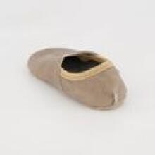 Bebe Basic Kids Hip-Hop Punsa Gymnastics Shoes Art.SB131 Eco Olive  Gimnastikos bateliai su odiniais padais