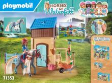 PLAYMOBIL WORLD OF HORSES Arklidės su Amelia ir Whisper 71353