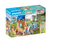 PLAYMOBIL WORLD OF HORSES Arklidės su Amelia ir Whisper 71353