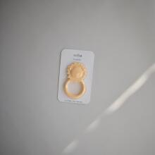 Mushie  Silicone Teether Lion Art.2560469 Silikoninis barškutis (100 % natūralus)