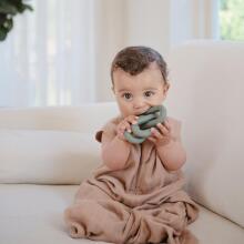 Mushie  Silicone  Teether Links Art.101269 Silicone rattle (100% natural)