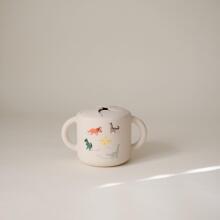 Mushie Snack Cup Silicone  Art.102089 Silicone container with Click Lock