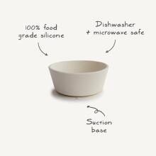 Mushie Silicone Suction Bowl Art.2330442 Silicone bowl with suction cup