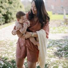 Mushie Muslin Swaddle Art.101862 Flowers