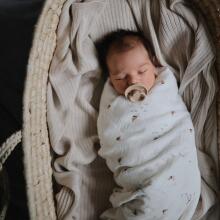 Mushie Muslin Swaddle Art.2200246 Cedar