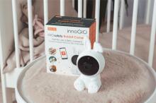 INNOGIO GIO-251 Wi-Fi Kamera Elektroninis Vaikų Stebėjimo Įrenginys GIOsafety Triušis
