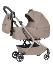 Vaikiškas vežimėlis 2in1 CARRELLO Magia CRL-6555 Spice Beige