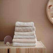 Mushie Knitted Baby Blanket  Art.2180340 Grey Melange