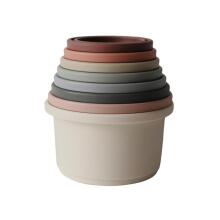 Mushie Stacking Cup Art.2400230 Original taurių piramidė