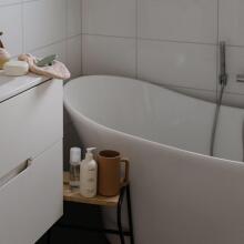 Mushie Bath Rinser Cup Art.101909 Natural šampūno skalavimo skystis vandeniui / šampūno puodelio skalavimui