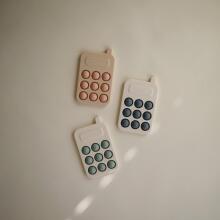 Mushie Phone Press Toy Art.2860019 Silikoninis barškutis (100 % natūralus)
