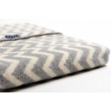 MILLI pledas Grey&White Zigzag 75x100cm, MIL1210286