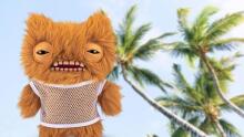 Fuggler Vacay Vibes by ZURU juokingas bjaurus monstras, pliušinis kolekcinis žaislas – Munch Munch - ginger, vaikiškas minkštas žaislas