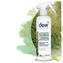 DEW kūdikių ir vaikų DEWCC40078 valymo priemonė kūdikių automobilinėms kėdutėms ir vežimėliams 500 ml