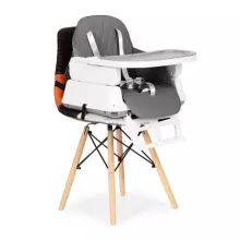 EcoToys Chair Art.263215 Grey Vaikų aukšta kėdė 3-in-1 sulankstoma