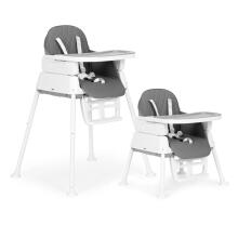 EcoToys Chair Art.263215 Grey Vaikų aukšta kėdė 3-in-1 sulankstoma