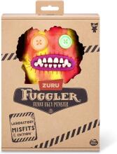 Fuggler Laboratory Misfits by ZURU juokingas bjaurus monstras, pliušinis kolekcinis žaislas – Sasquoosh - raudona ir geltona, vaikiškas minkštas žaislas