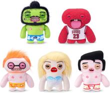 Fuggler Laboratory Misfits by ZURU juokingas bjaurus monstras, pliušinis kolekcinis žaislas – Squidge - daugiaspalvis, vaikiškas minkštas žaislas