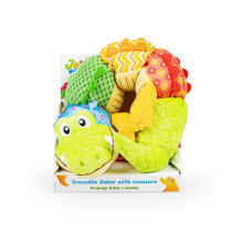 JOLLYBABY JB 82609 Oskaras Krokodilas su Matavimo Juosta