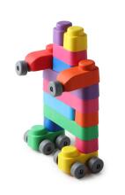 Gerardo's Toys Art.264140 Set of soft cubes, 21 pcs.