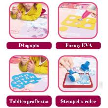 WOOPIE Magiškas Vandens Kilimėlis Mažajai Princesėlei