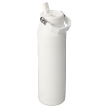 Termoso butelis su šiaudeliu The IceFlow Bottle Flip Straw 2.0 1.06L baltas
