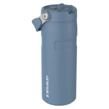 Termosas su šiaudeliu &bdquo;The IceFlow Bottle Flip Straw 2.0&ldquo; 0,47 l mėlynai violetinis