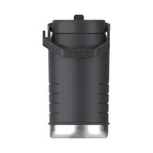 Termoso butelis su šiaudeliu The IceFlow Flip Straw 2.0 ąsotis 1.90L juodas 2.0