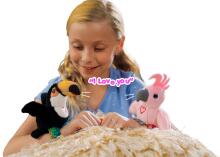 HAPPY YAPPERS interactive plush bird Toucan, 9591